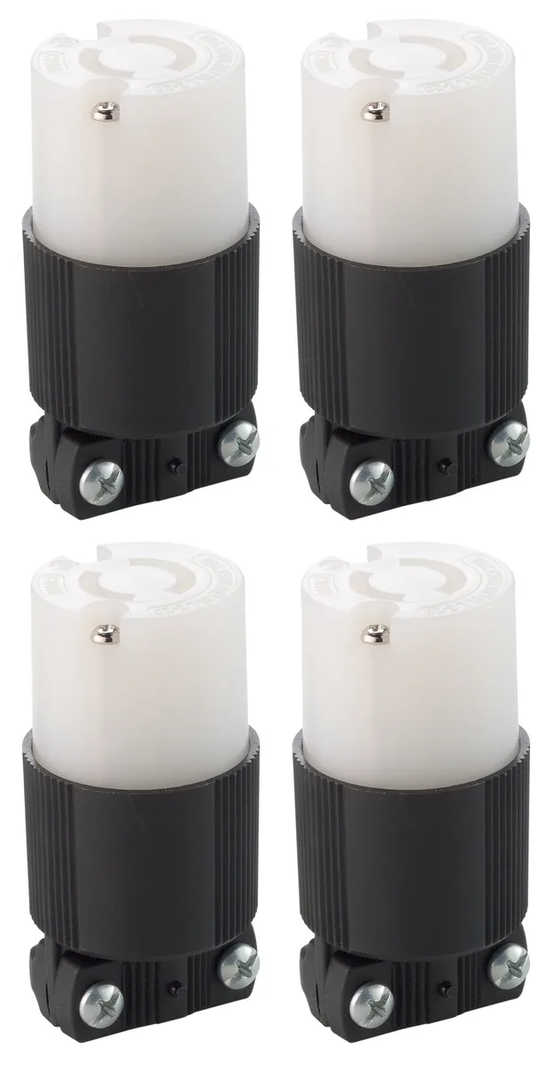 Eaton Eaton CWL220C-C1 Safety Grip Connector 20A 250V L2-20 case of 4 — product photo