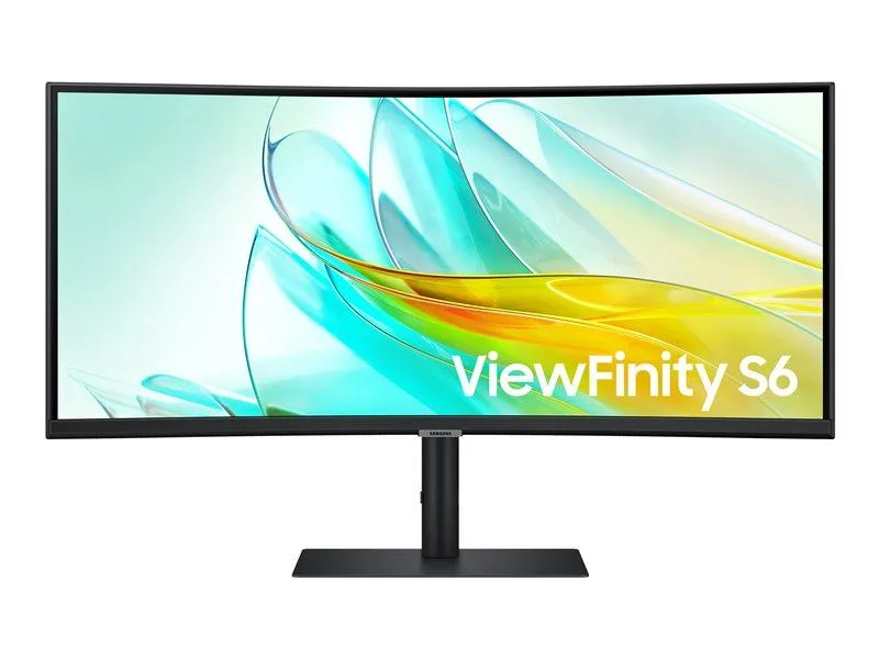 SAMSUNG SAMSUNG ViewFinity S6 34" curved monitor accessory S34C654VAN — product photo