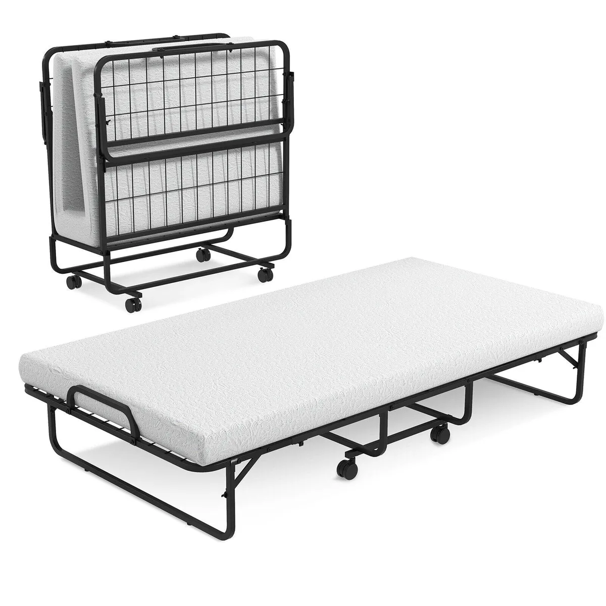 SlickBlue SlickBlue Twin Folding Bed with Memory Foam Mattress — product photo