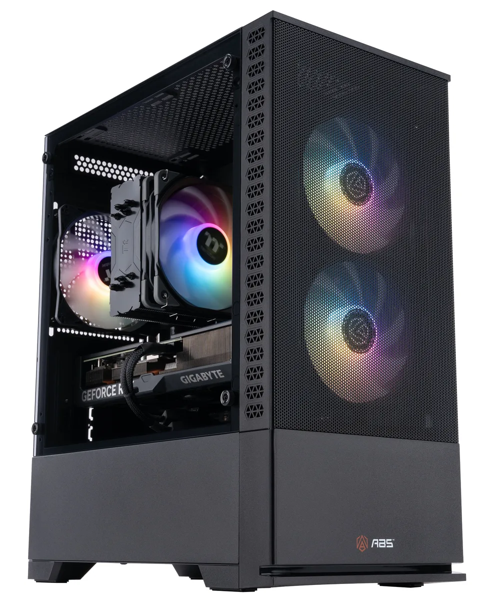 ABS ABS CR7700X4070S2 gaming PC Ryzen 7 7700X RTX 4070 Super 32GB 1TB — product photo