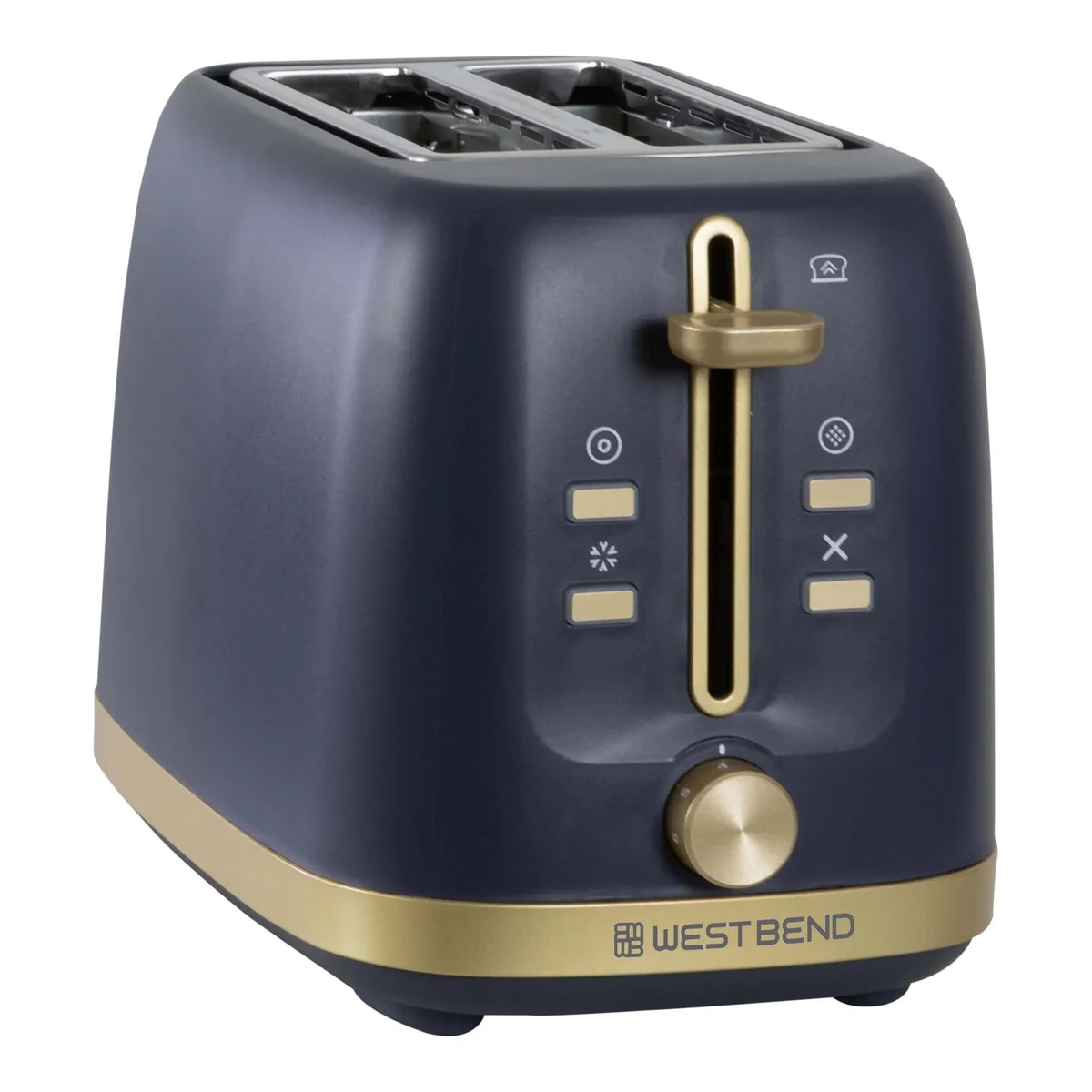  West Bend Timeless TTWB2SSB13 2-Slice Toaster Blue 750W — product photo
