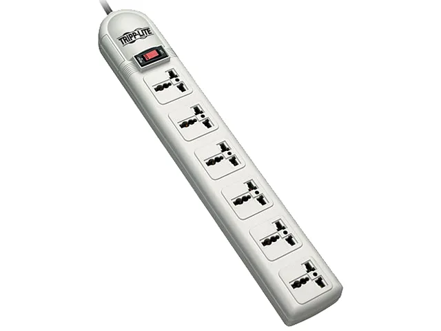 Tripp Lite Tripp Lite SUPER6OMNI D surge protector 6 ft 6 outlets 750 J — product photo