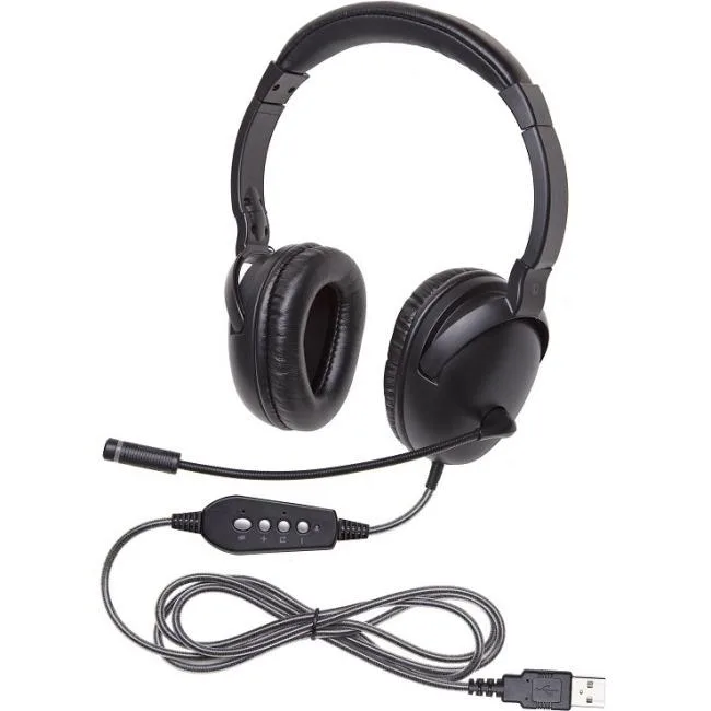 Califone International Califone International 1017MUSB USB Headset 6 ft 32 ohm 0.45 lb — product photo