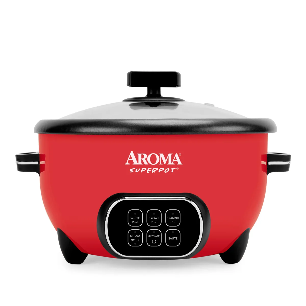 Aroma Aroma Super Pot 20-Cup Rice Cooker Red ARC-1021DR — product photo