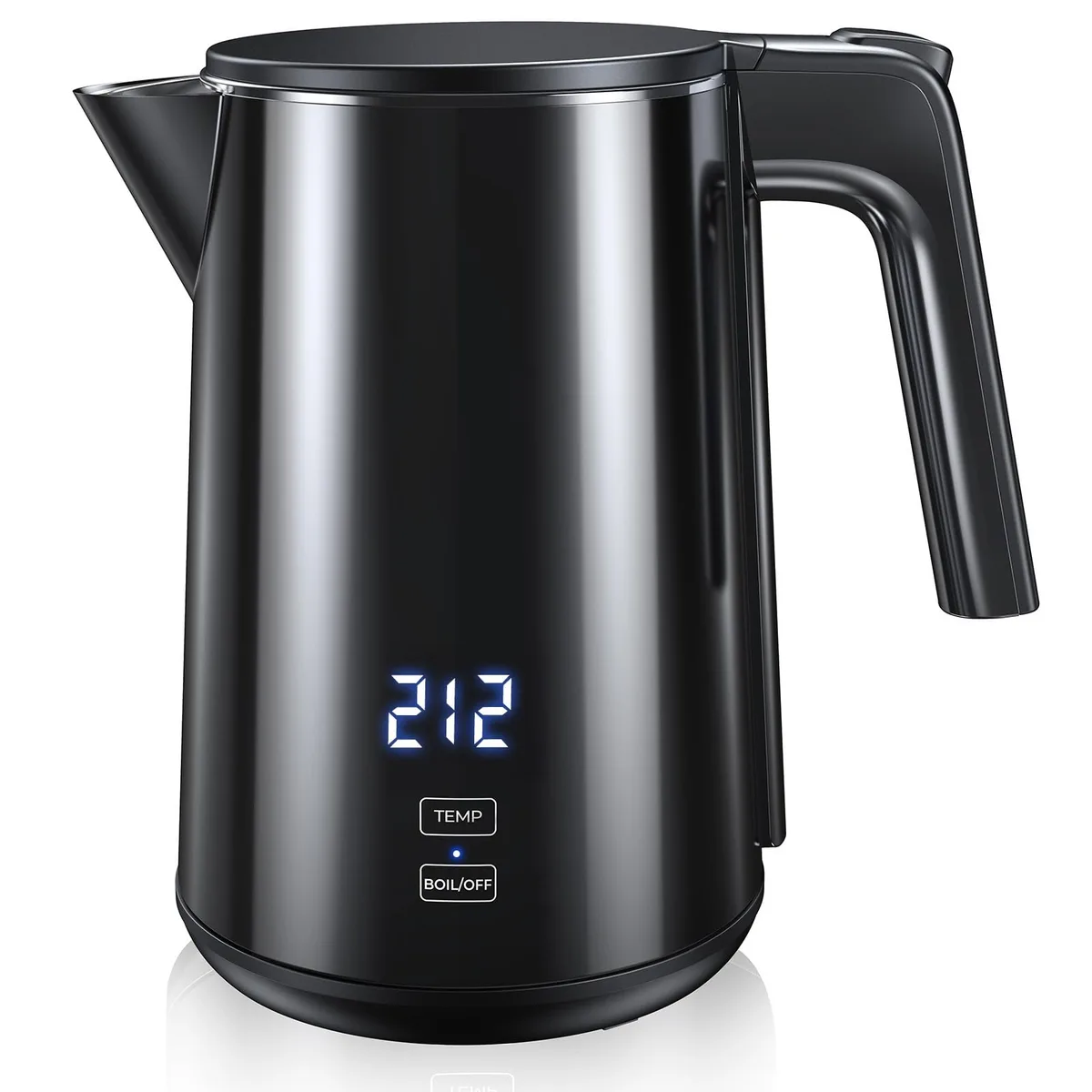  YPJKR HB-K185A 1.0L 1200W Electric Kettle Black — product photo