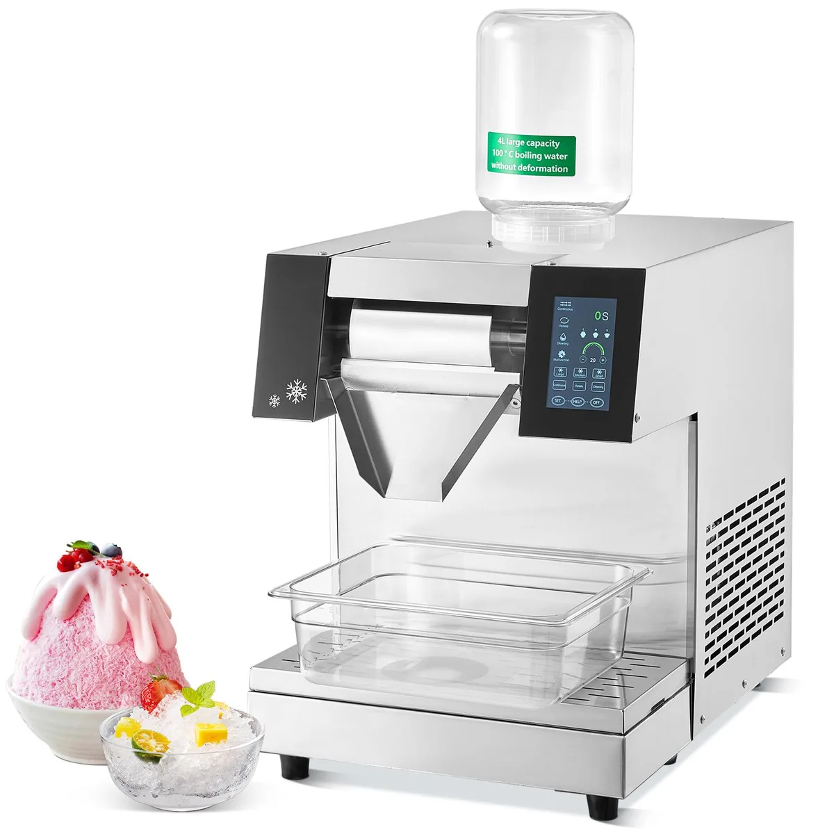 VEVOR VEVOR QLX260F15-1 Snowflake Ice Machine 573 lbs/24h Air Cooled — product photo