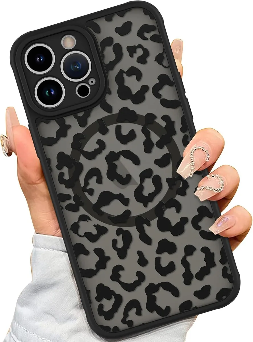 TAURKENAM TAURKENAM iPhone 14 Pro Max Leopard Case — product photo