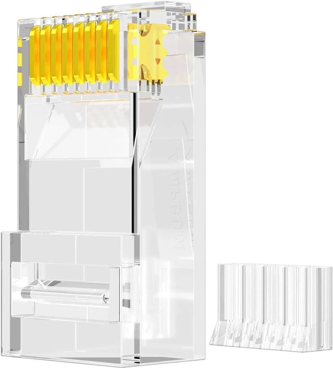 Vszerda Vszerda Cat6 RJ45 UTP Gold-Plated Connectors 2-Piece 100-Pack — product photo