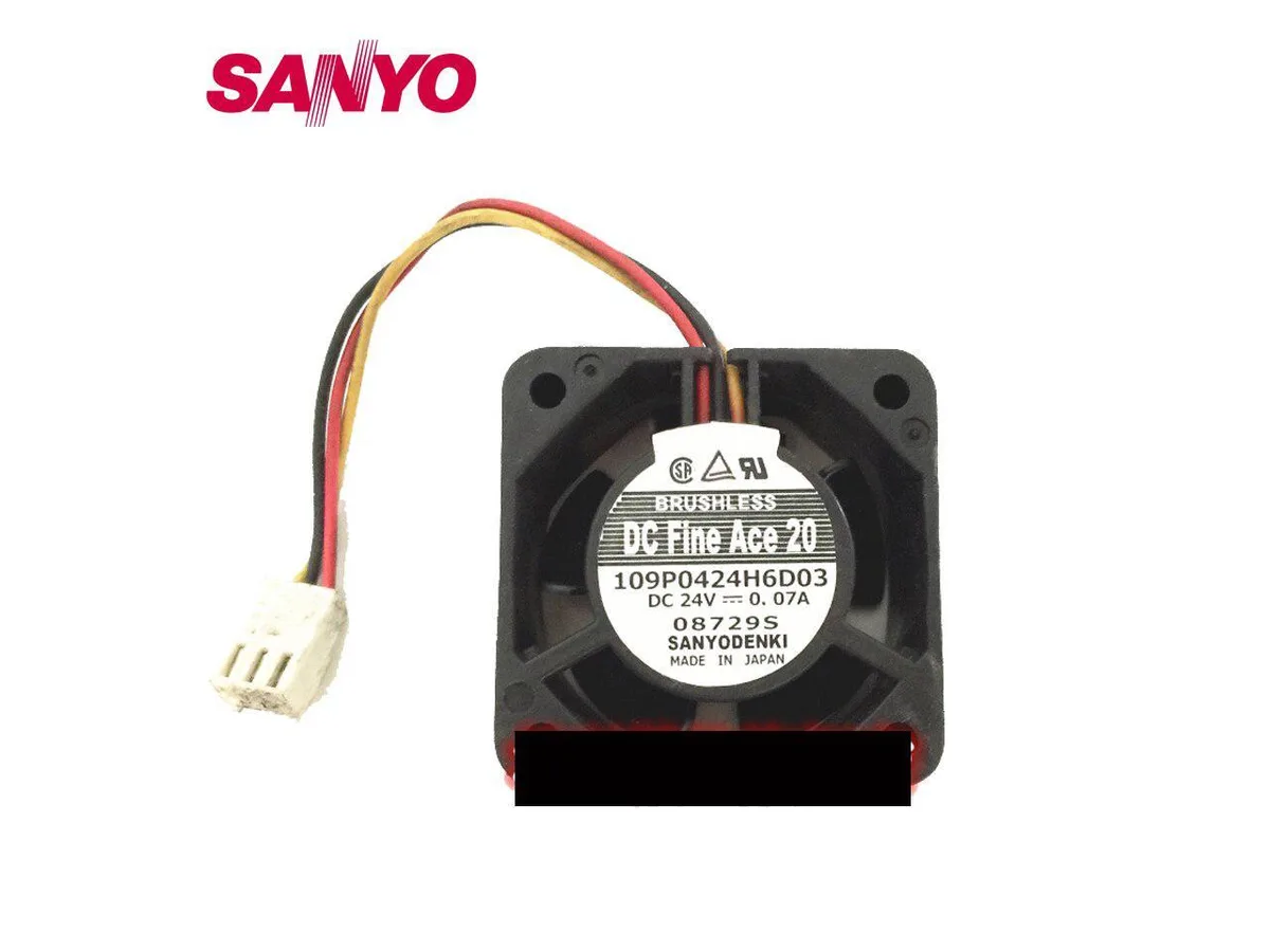 Fans Fans 109P0424H6D03 4020 24V 0.07A 40mm case fan — product photo