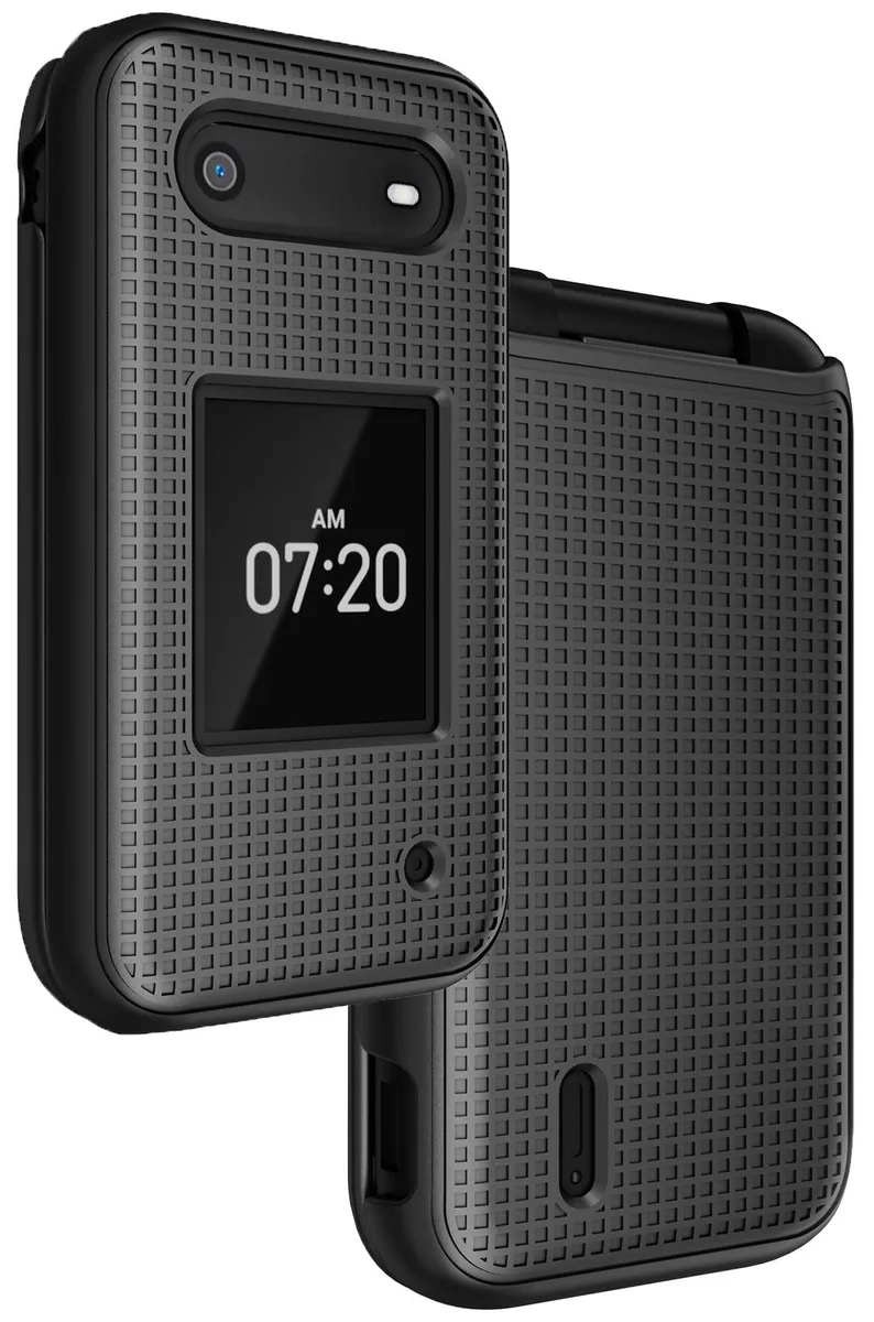 Nakedcellphone Nakedcellphone Grid Textured Slim Case for Nokia 2760 2780 Flip N139DL — product photo