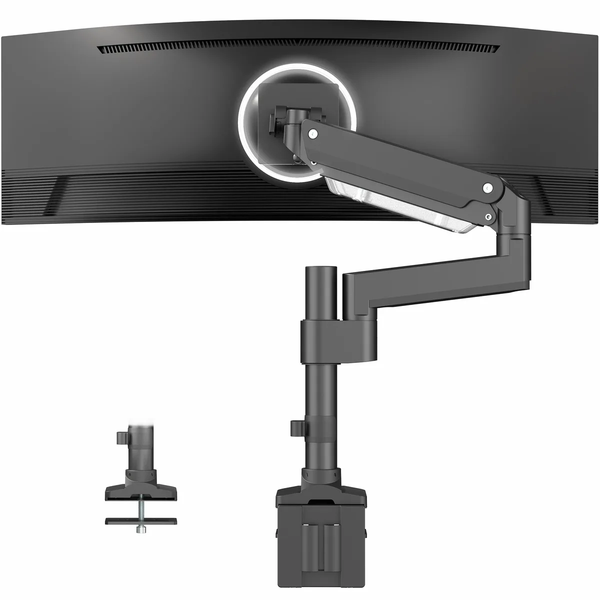 VIVO VIVO Single Monitor Desk Mount Pneumatic Spring 49" Ultrawide — product photo
