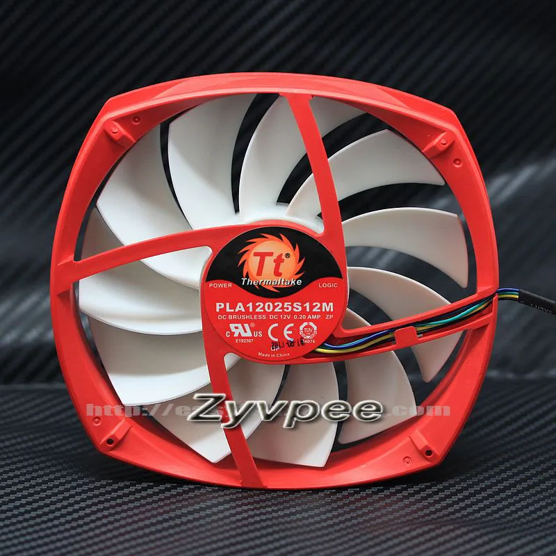 Zyvpee Zyvpee PLA12025S12M 120mm case fan 4-wire PWM — product photo