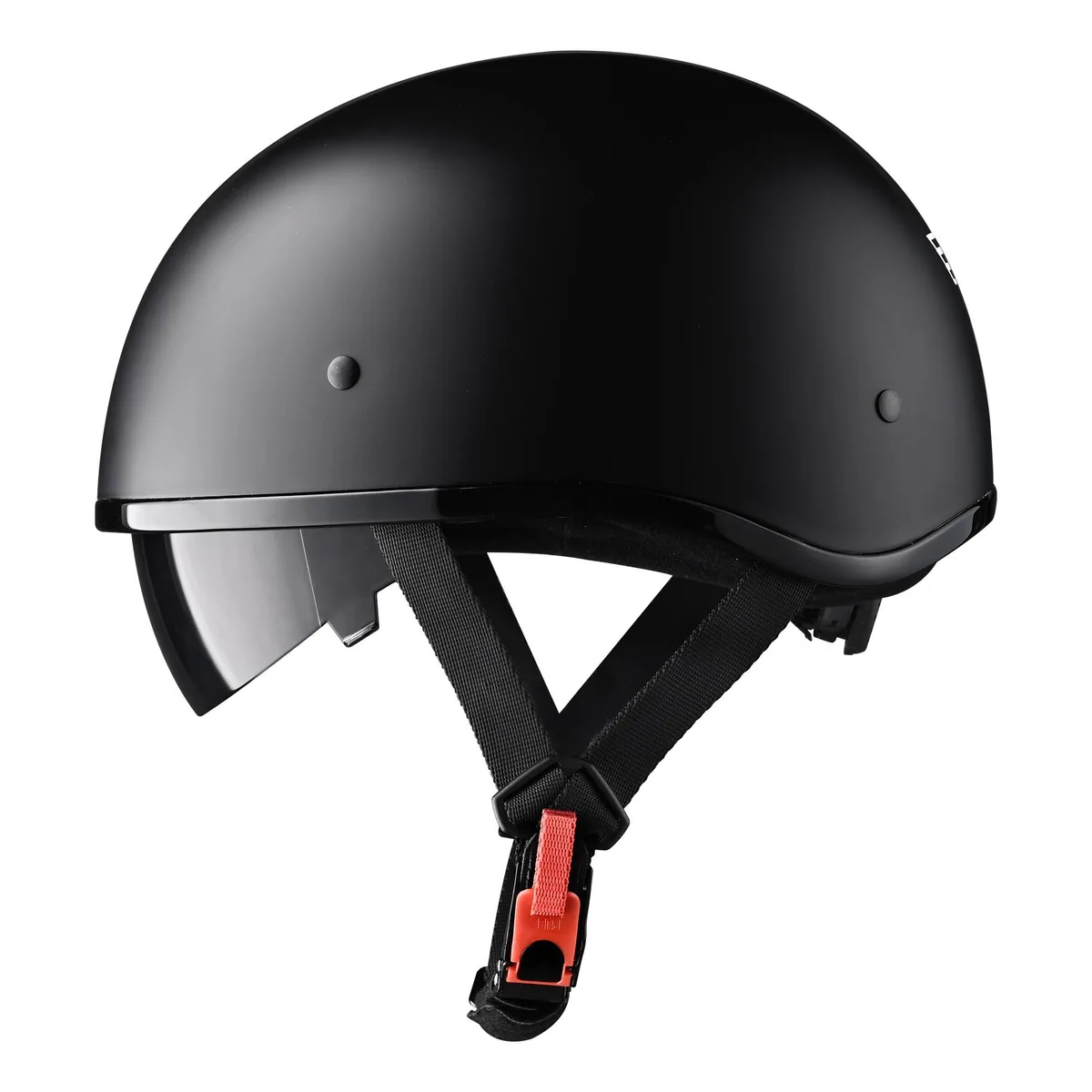 Yescom USA, Inc. Yescom USA, Inc. 33HEL013-883VL-MB Half Face Helmet Matte Black Large DOT-218 2.4 Lbs — product photo