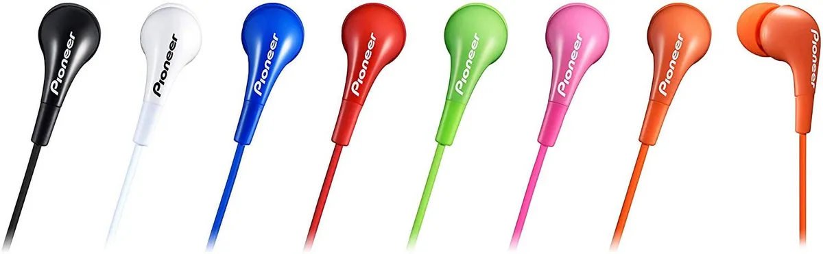 Pioneer Pioneer SE-CL502 Green Wired Stereo Earphones 3.5mm — product photo