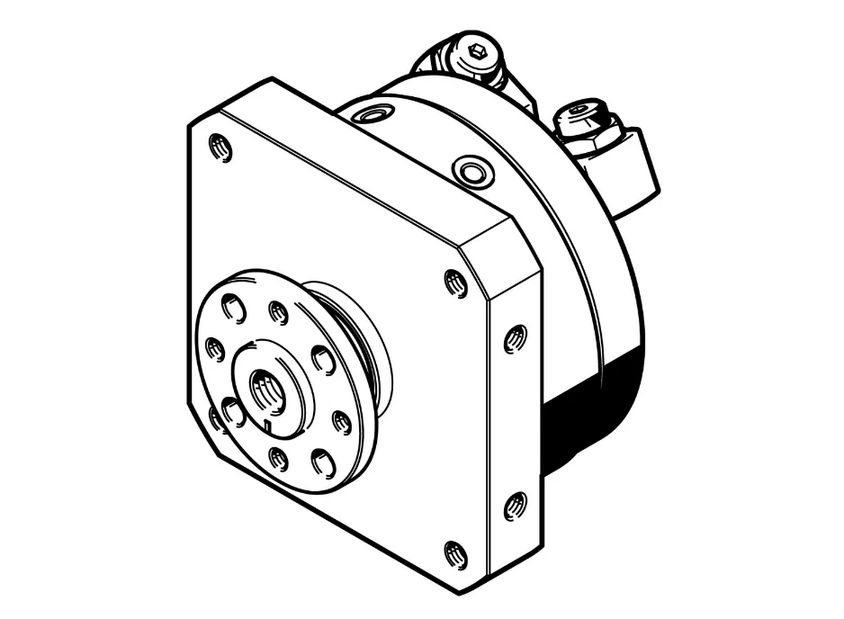 Festo Festo DSM-25-270-P-FW-A-B 547579 Rotary Actuator electrician tool — product photo