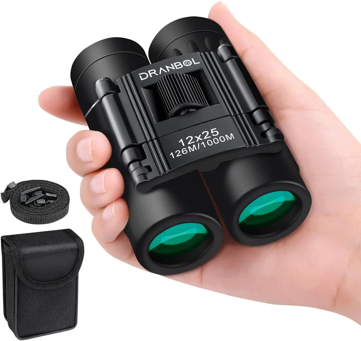 RUOCLRIS RUOCLRIS 12x25 Mini Pocket Binoculars — product photo