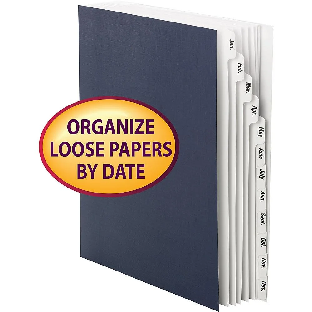 Smead Smead SMD89286 Monthly File/Sorter 11 Dividers Blue office furniture — product photo