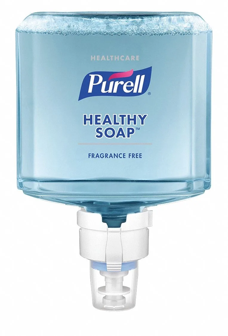 Go-Jo Ind. Go-Jo Ind. 7772-02 Purell Unscented Liquid Hand Soap 1200 mL Pump Bottle PK 2 Skin Care — product photo