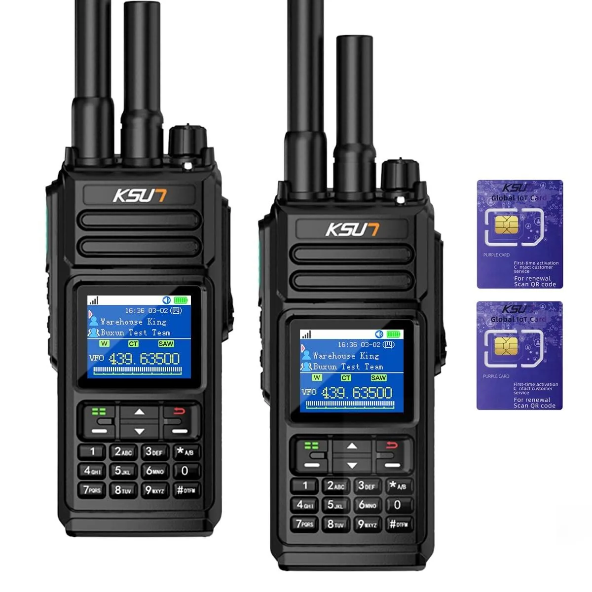 Astro Gaming Astro Gaming KSUN 4G Network Walkie Talkies Lifetime Free POC Radios 2 in 1 Accessory — product photo