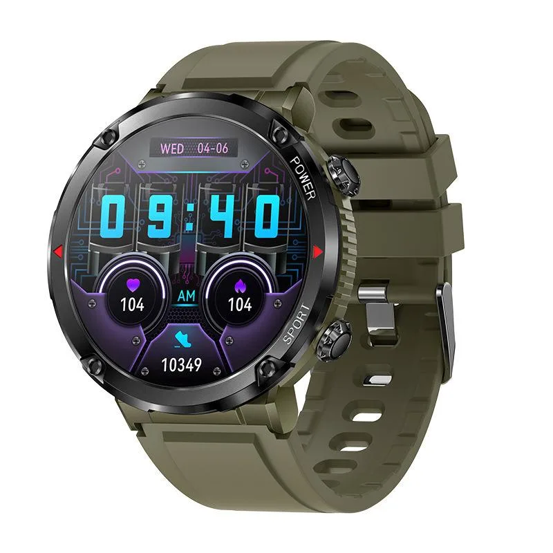 allentian allentian T30 smartwatch green 29-35mm — product photo