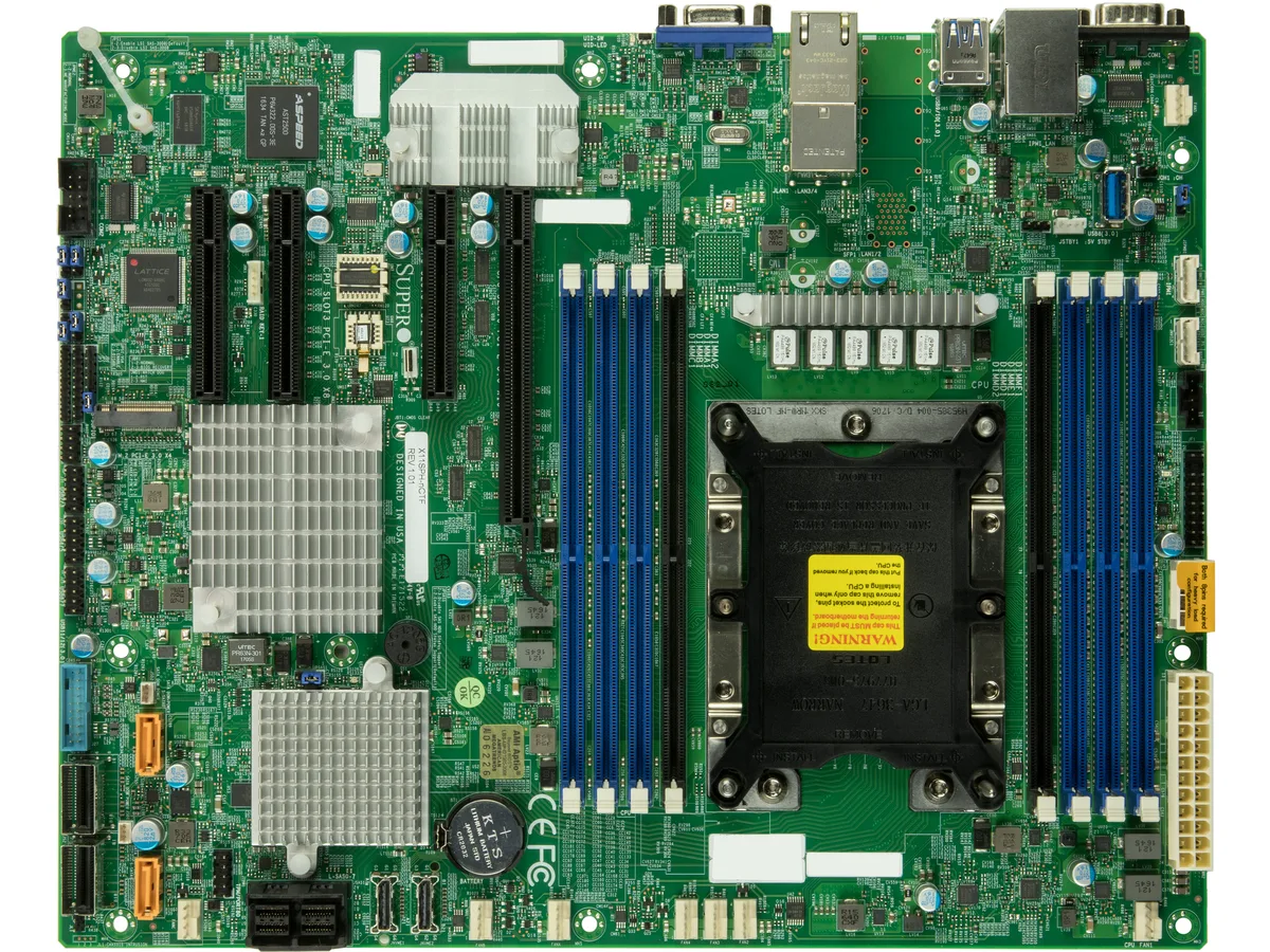 Supermicro Supermicro MBD-X11SPH-NCTF-O server motherboard — product photo