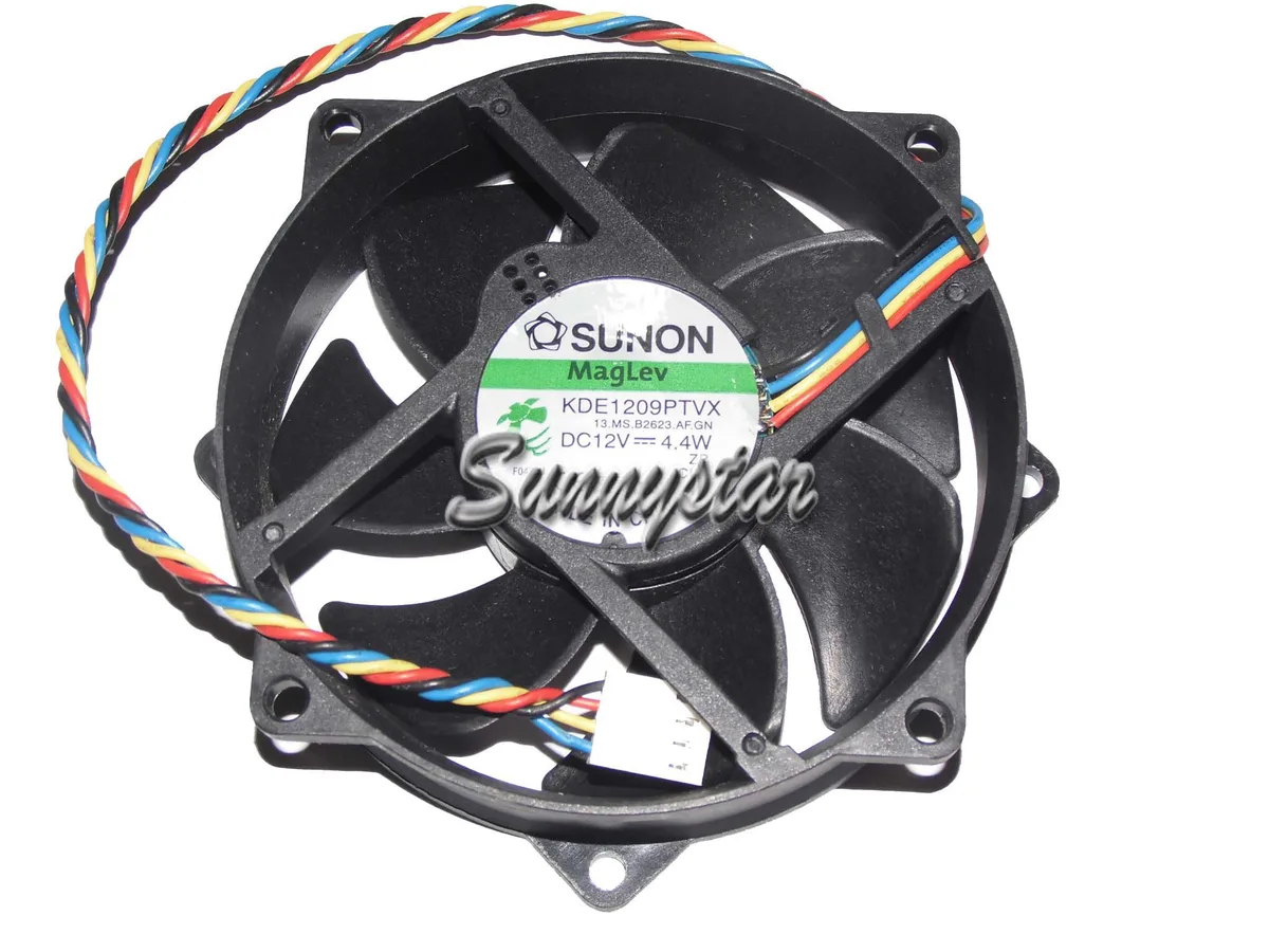 OEM Industries OEM Industries KDE1209PTVX CPU cooler 92×25 mm 12 V 4.4 W 4-pin maglev 8-hole 10 pcs — product photo