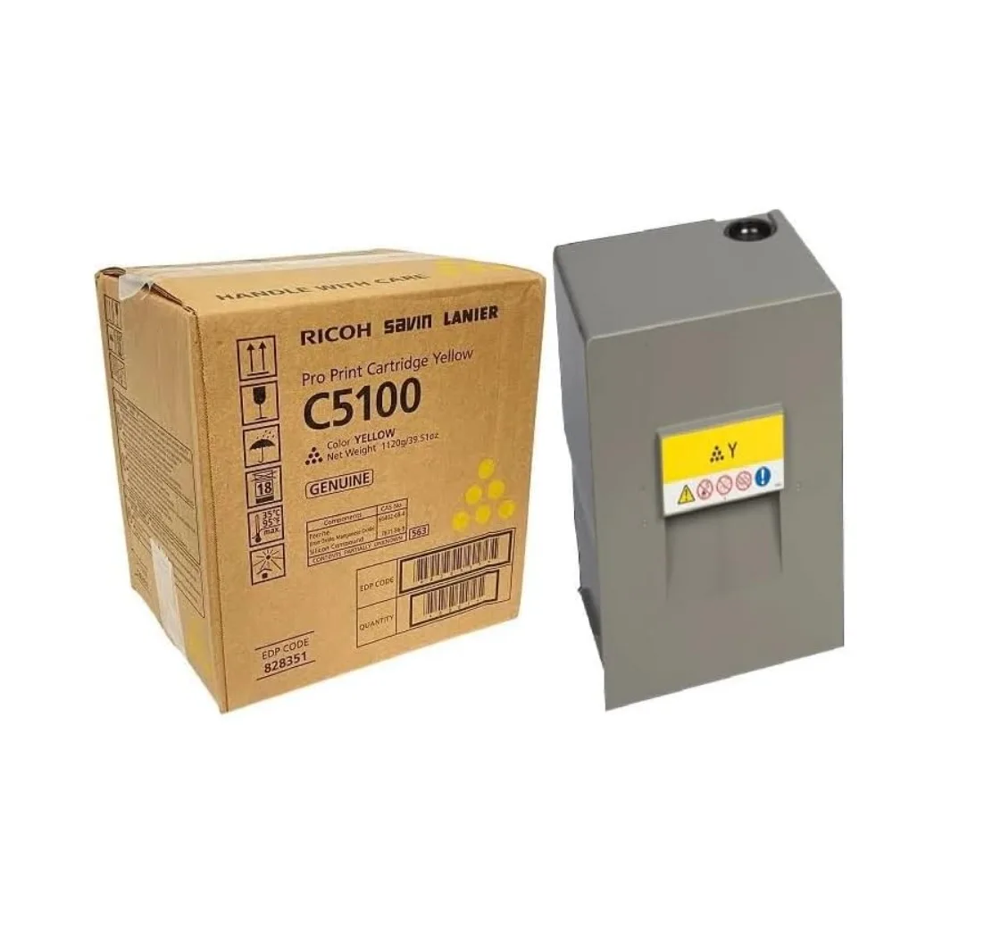 Ricoh Ricoh 828351 Yellow Toner Cartridge 30000 Pages — product photo
