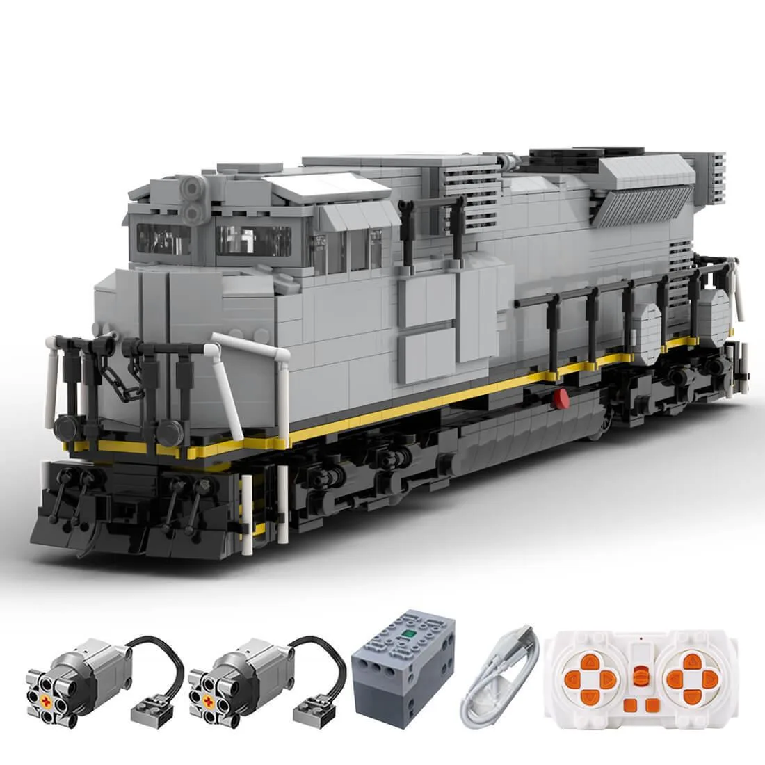 ZITIANYOUBUILD ZITIANYOUBUILD MOC-142645 SAR SD70ACS Train 2077PCS — product photo
