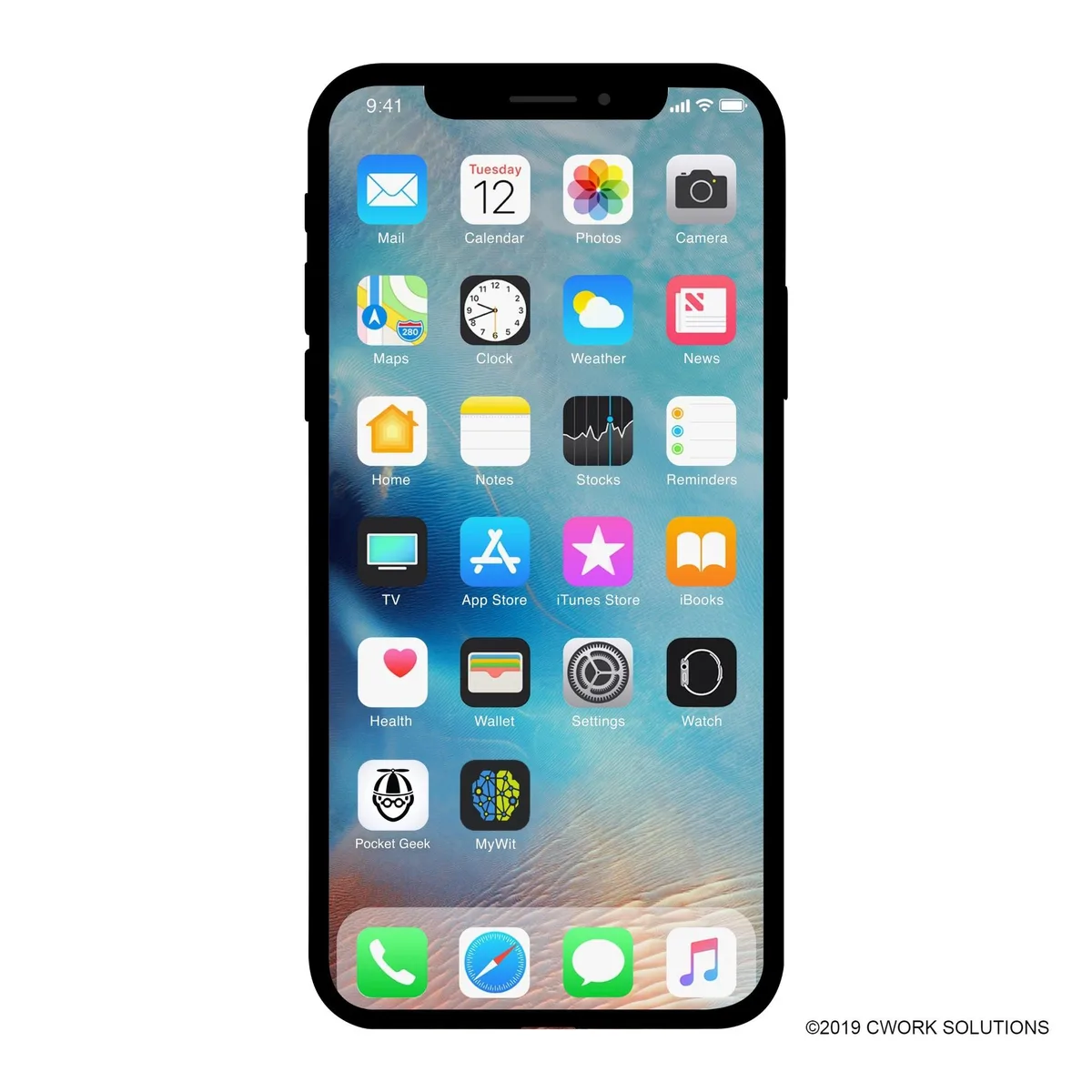 Apple Apple iPhone XR A1984 64GB Black Unlocked Grade 1 cell phones - unlocked — product photo