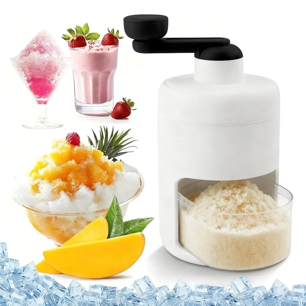  MAXI-MATIC RealExist Manual Ice Crusher White 16 Blades — product photo
