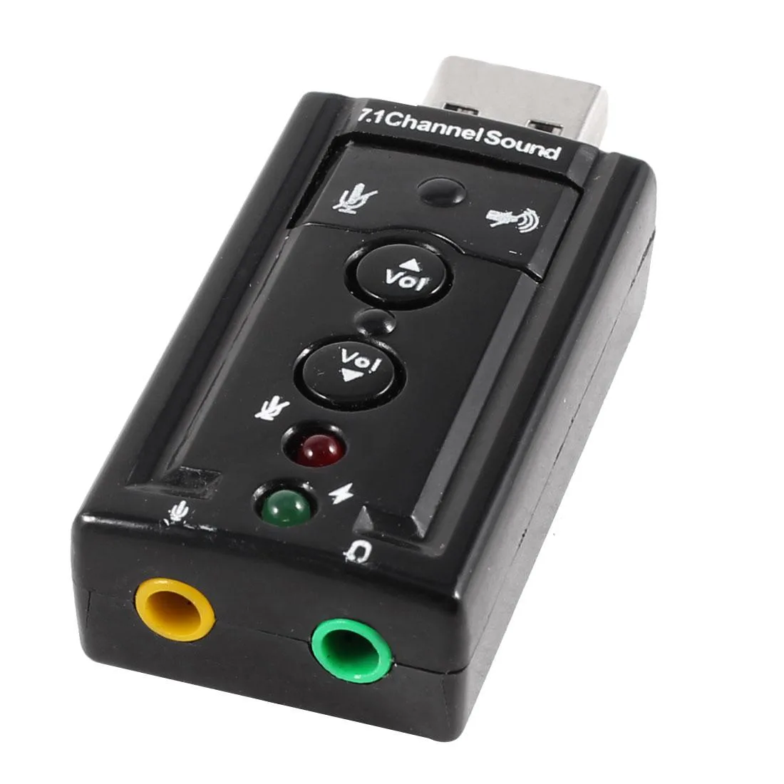 Unique-Bargains Unique-Bargains USB 2.0 7.1 CH 3.5mm Sound Card Adapter — product photo