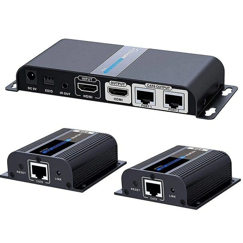 Lenkeng Technology Co,. Ltd Lenkeng Technology Co,. Ltd LKV712Pro HDMI Extender Splitter 1080P 40m — product photo