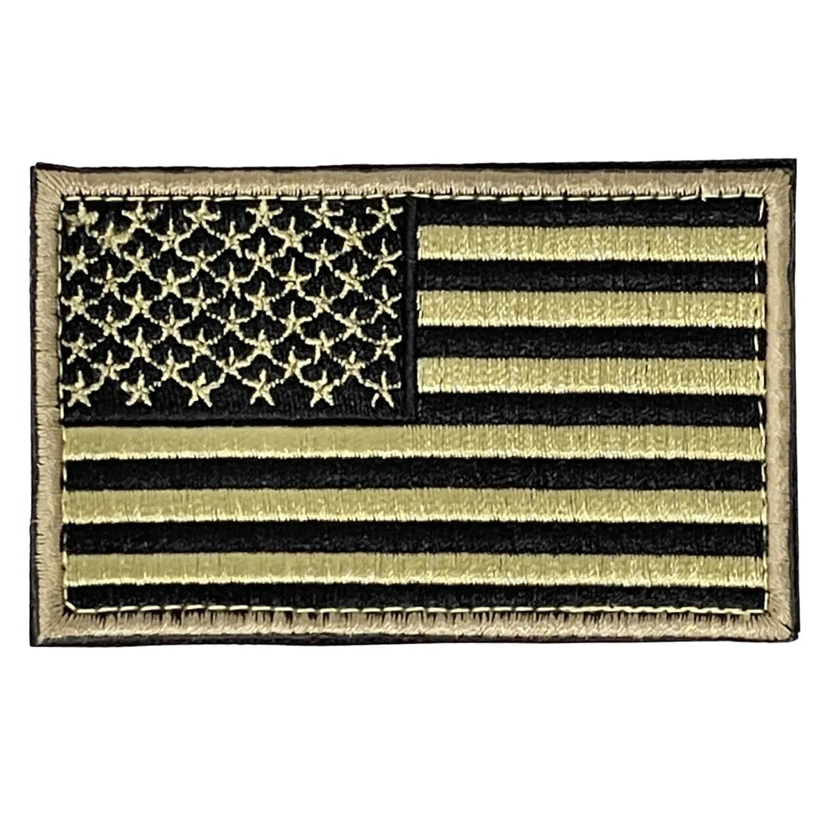 JupiterGear JupiterGear Tactical USA Flag Patch copper 100% Embroidery — product photo