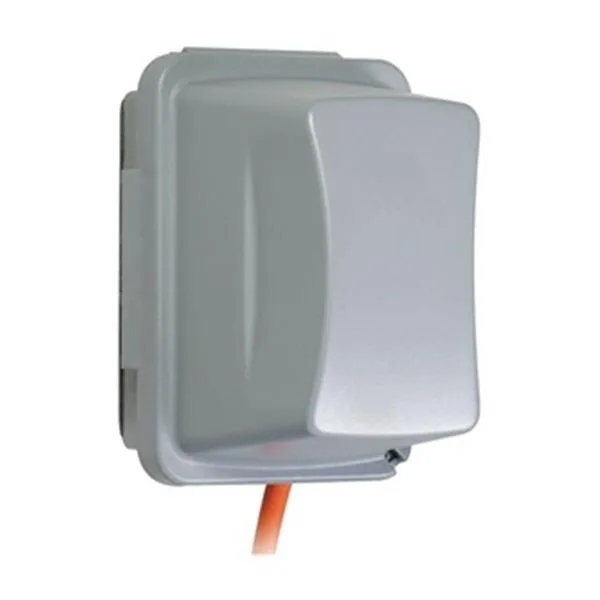 Taymac Taymac MM710G 1-Gang Weatherproof Cover Gray — product photo