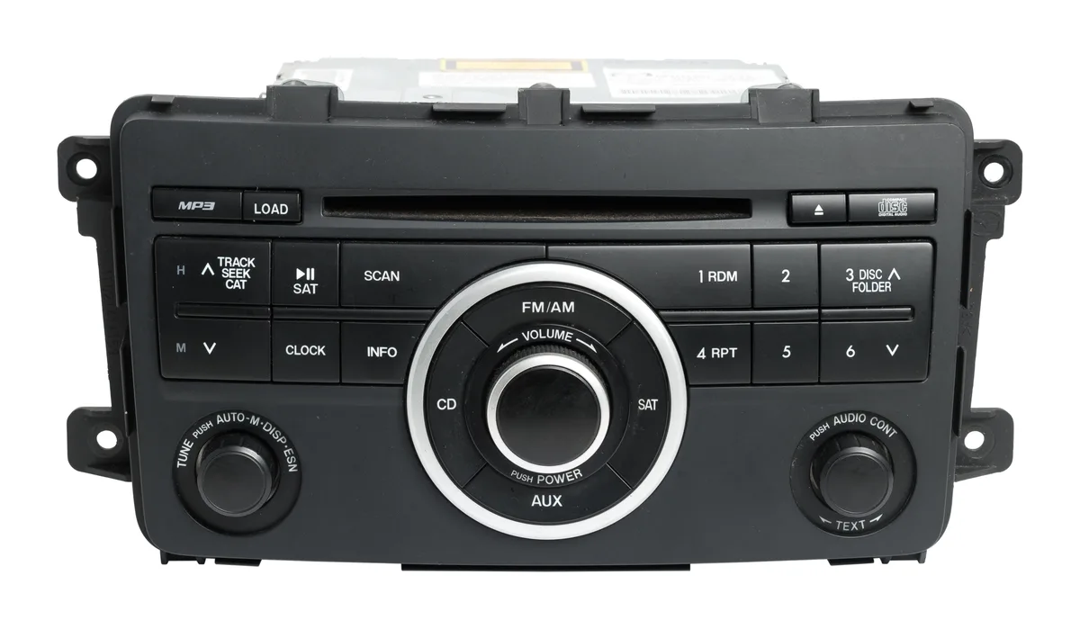 1 Factory Radio 1 Factory Radio TE9166AR0B AM FM CD Receiver 2009-2012 Mazda CX-9 — product photo