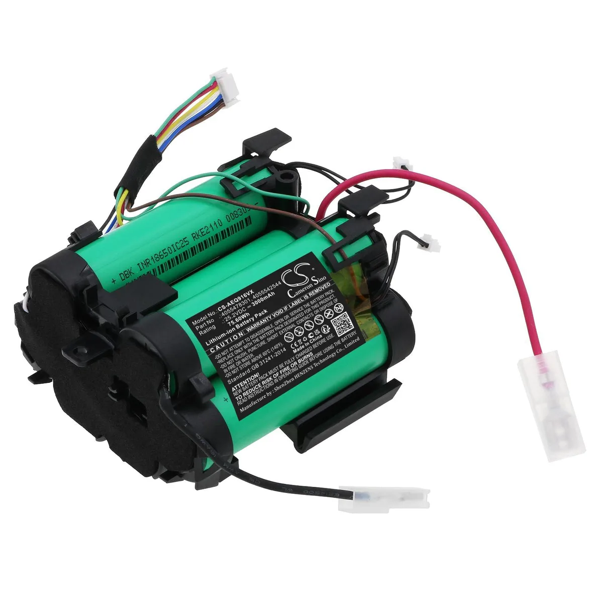  Cameron Sino 3000mAh 25.2V Nickel-Zinc Battery for PQ91 PQ92 — product photo