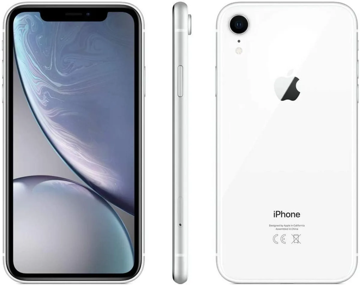 Apple Apple iPhone XR A1984 128GB White cell phones - unlocked — product photo