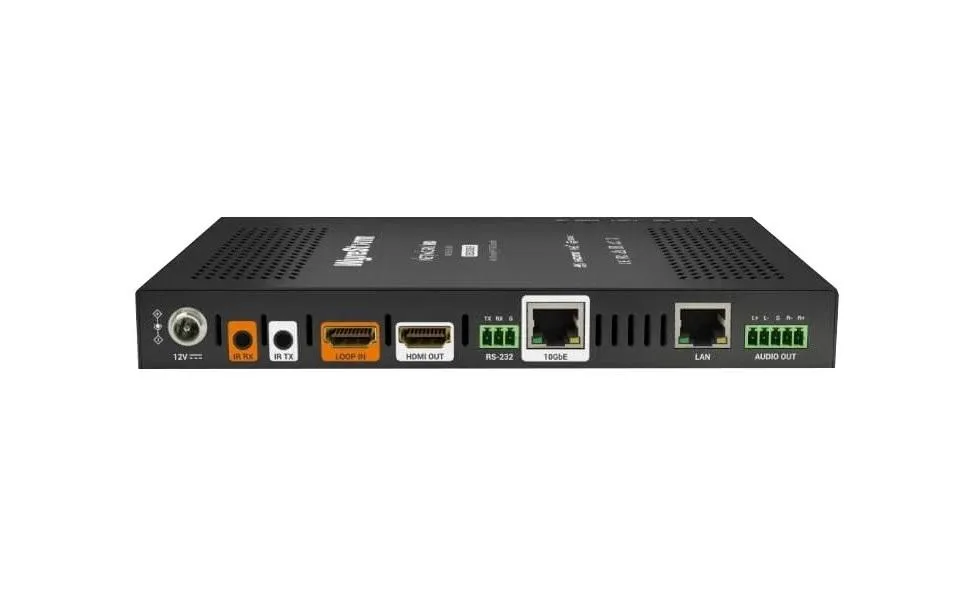 WyreStorm WyreStorm NHD-610-RX 4K60 10GbE SDVoE AV Over IP Decoder 2 in 1 accessory — product photo