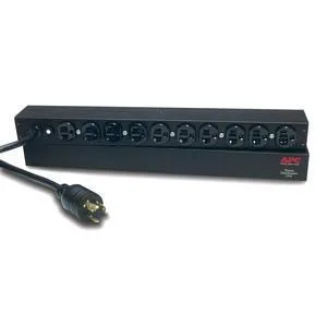 APC APC Basic Rack 2.4kVA PDU AP9564 10x NEMA L5-20R 1U — product photo