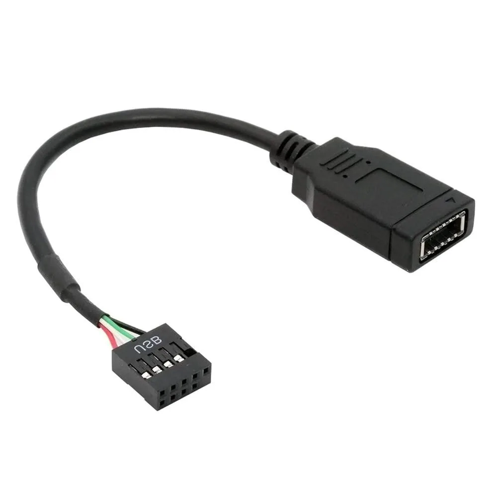 Fervit Fervit USB 2.0 9Pin 10Pin to USB 3.1 Type-E Header Cable 0.15M — product photo