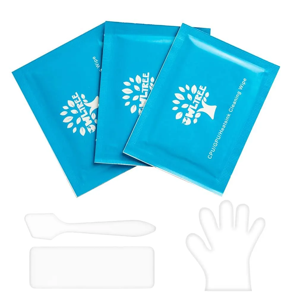LORDWORLD LORDWORLD Thermal Paste Remover Kit 20 Wipes 12x15cm — product photo