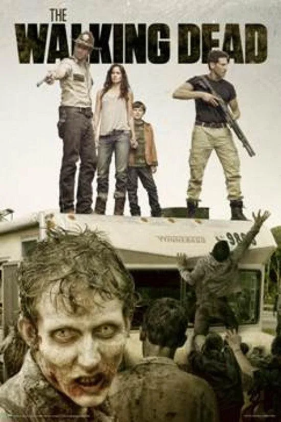 Poster print Walking Dead Attack 24 by 36 inches