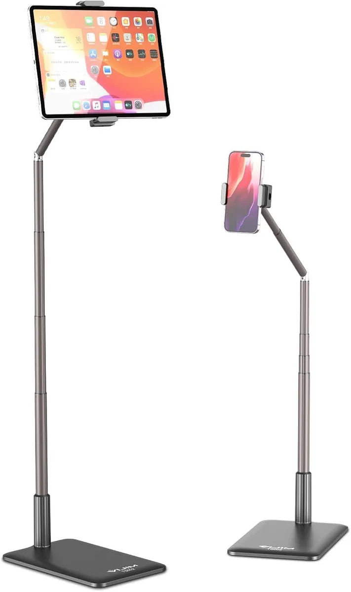 MCHOSE MCHOSE Floor Tablet Stand Adjustable 51in 360° 4.6-12.9in — product photo