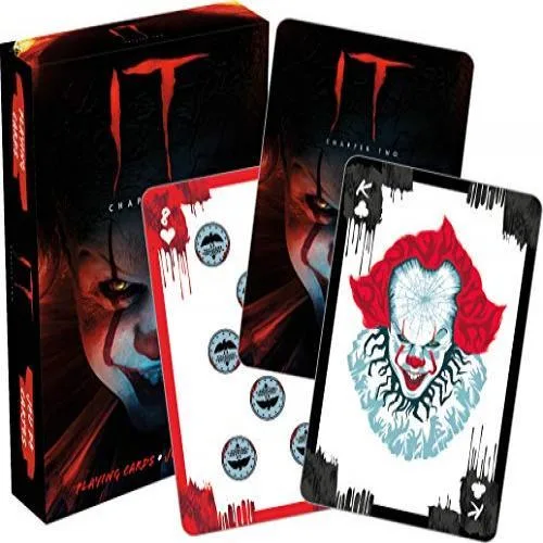 Aquarius Aquarius IT Chapter 2 Playing Cards 52 Deck Black — product photo