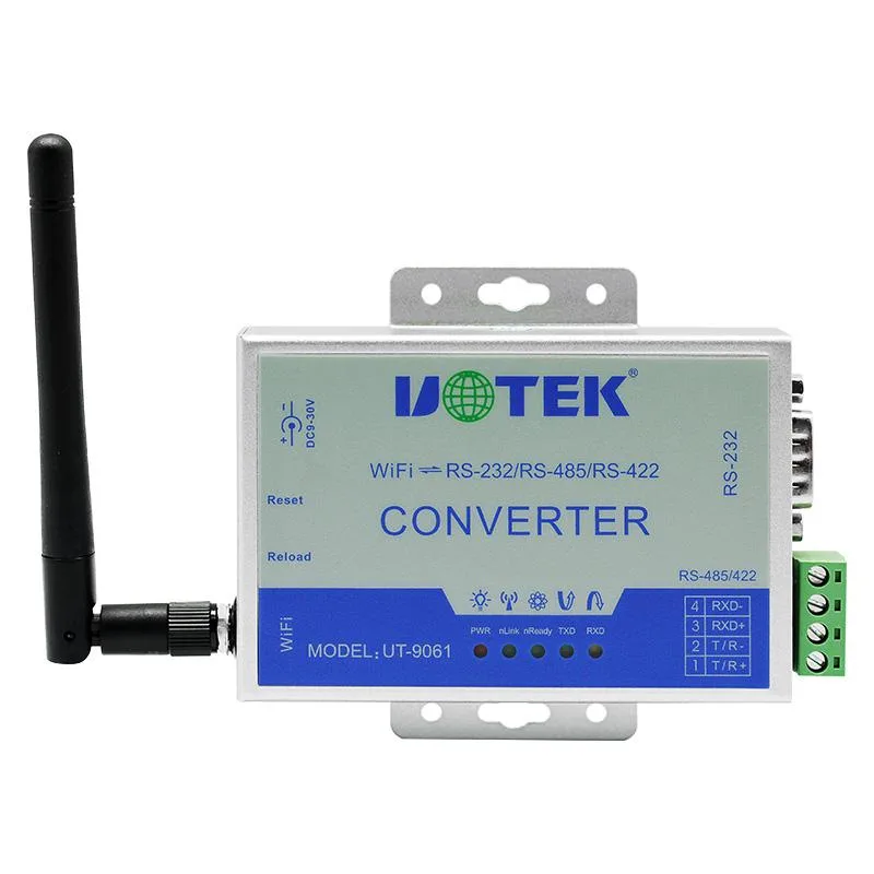 UOTEK UOTEK UT-9061 802.11 RS-232 RS-485 RS-422 WIFI Serial Adapter — product photo