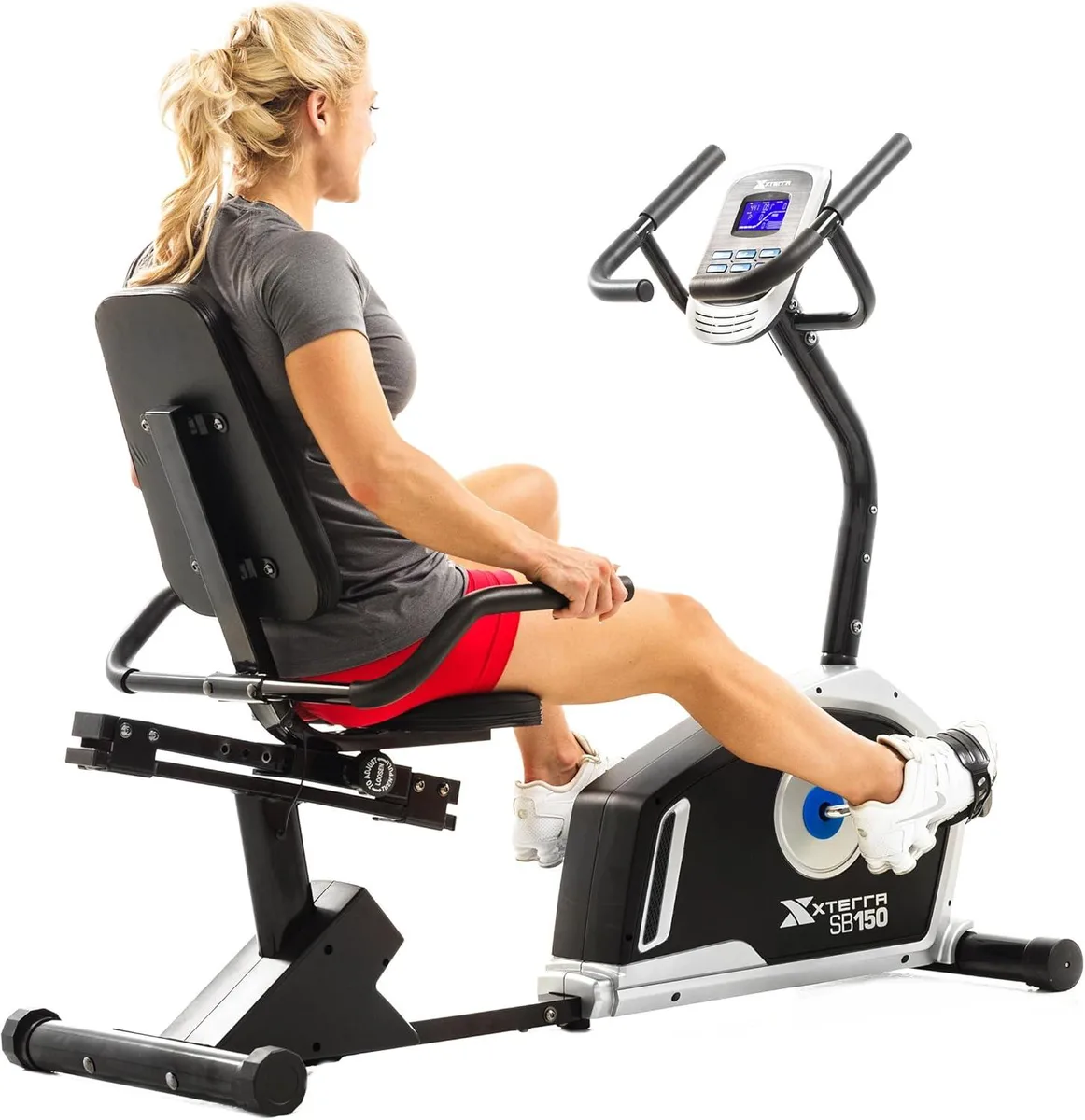 TAURKENAM TAURKENAM Recumbent Bike 11 lb flywheel 3.65" LCD — product photo
