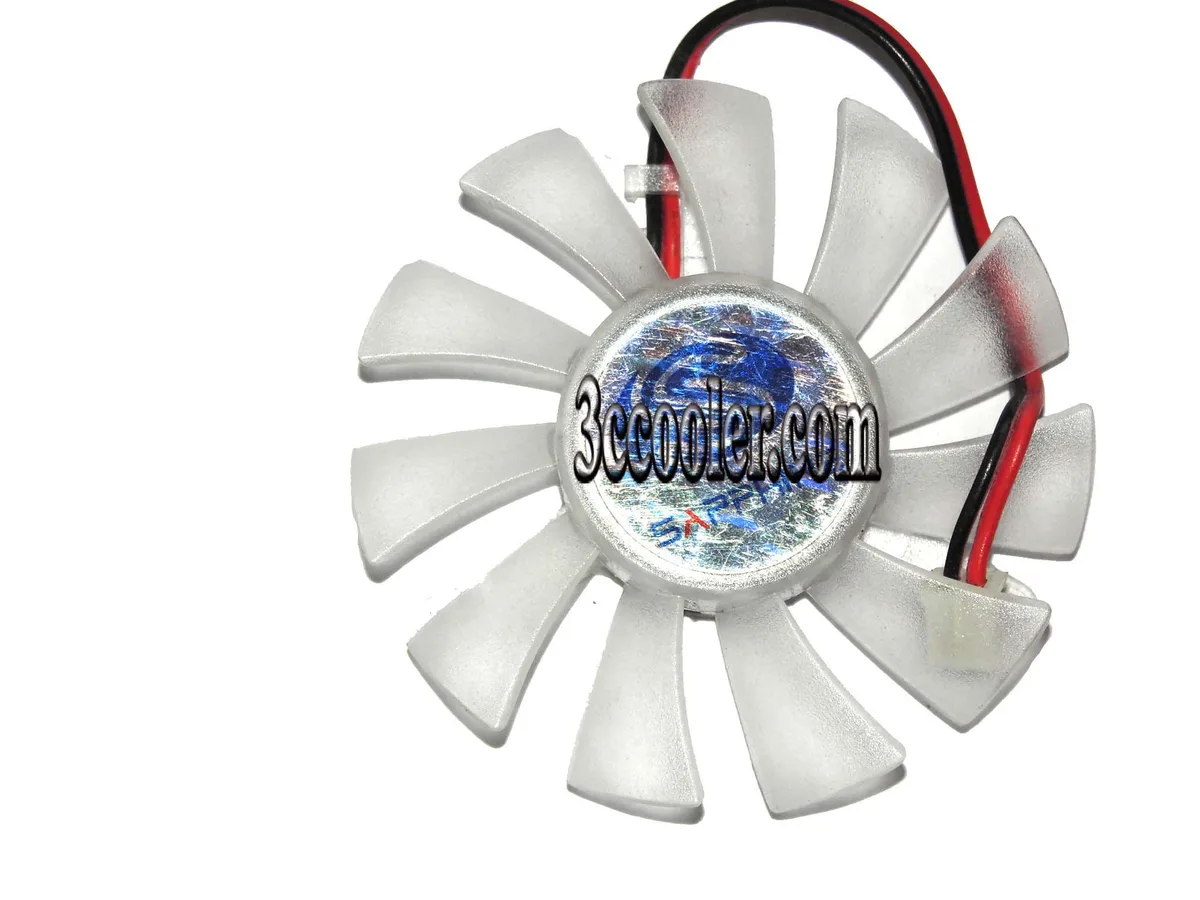 OEM Industries OEM Industries A6010C12C Frameless DC Cooler 12V .30A 2 Pin Transparent — product photo