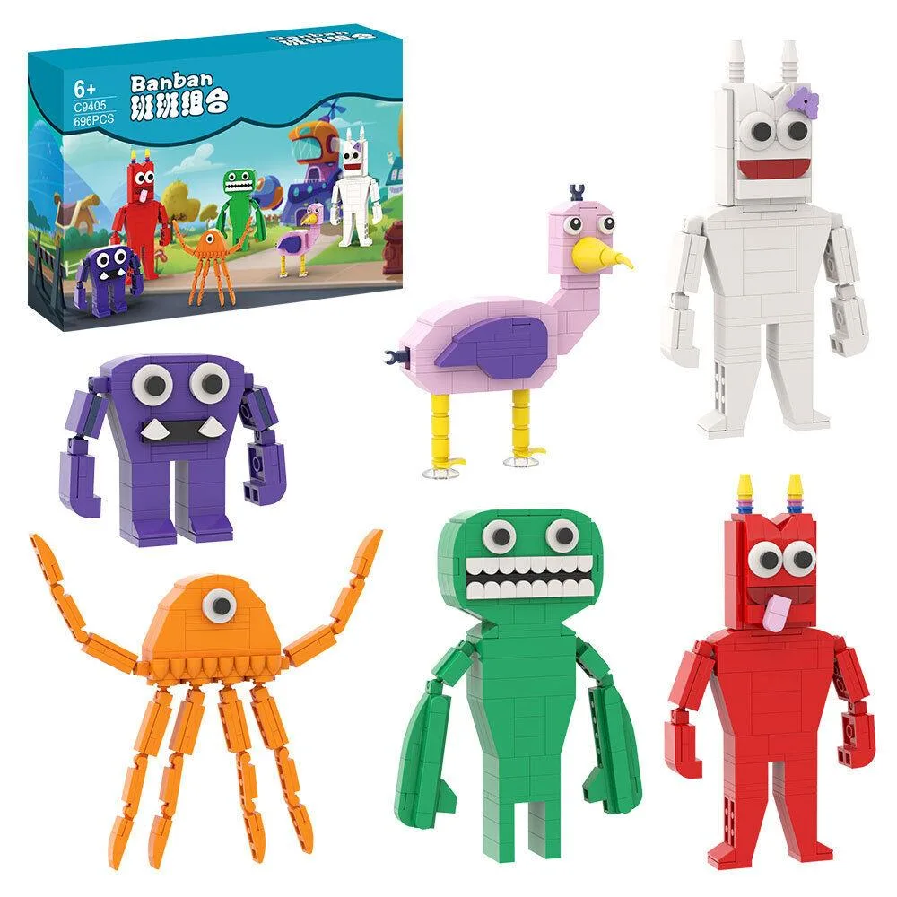 ZITIANYOUBUILD ZITIANYOUBUILD 6-in-1 Monsters 696 Pieces MOC — product photo