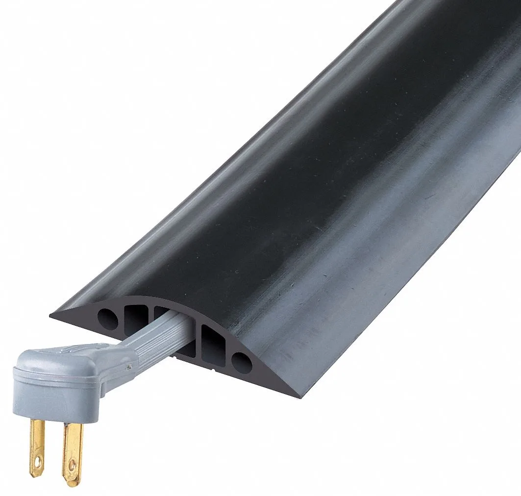 Checker Distributors Checker Distributors RFD5-5 Cable Protector 5 ft 3 Channel Rubber — product photo