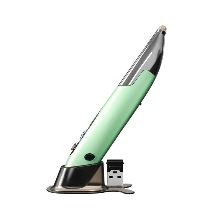 eForChina eForChina PR-A19 Green Pen Mouse 2.4GHz Bluetooth 800/1200/1600 DPI — product photo
